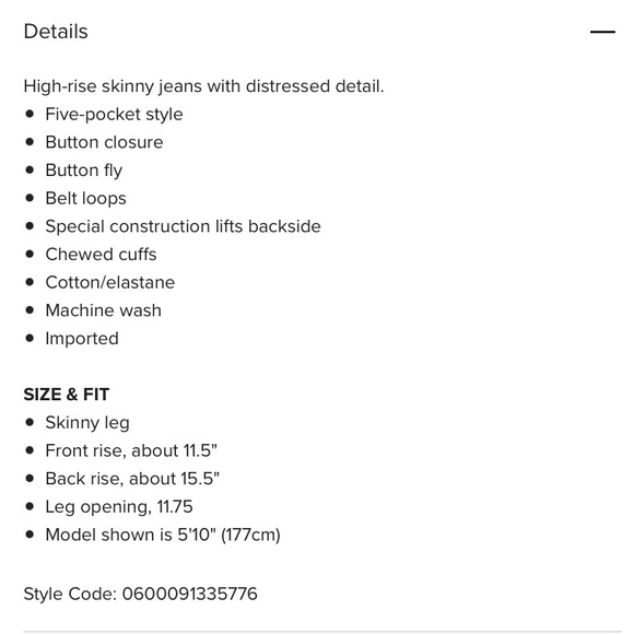 Levis Wedgie Skinny Raw Hem Jeans Size 27 - Picture 5 of 6